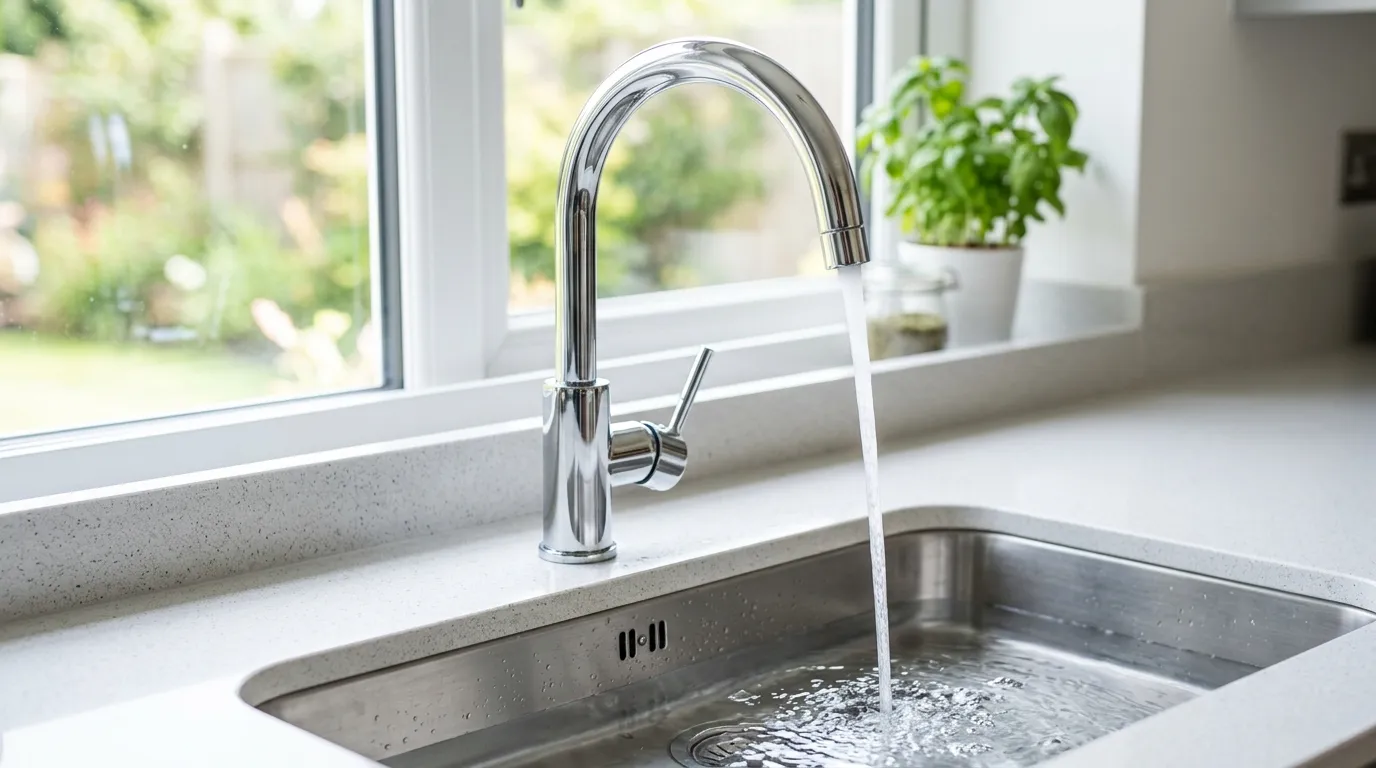 Local Plumbing Master Pros same day plumber fixing a faucet in Burnett, WI